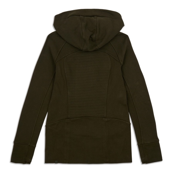Lululemon Hooded Radiant Jacket. Like NEW! Olive Green.